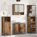 Maison Exclusive - Ensemble de meubles de salle de bain, 3 pièces, bois de récupération, 35 x 37,5 x 166 cm
