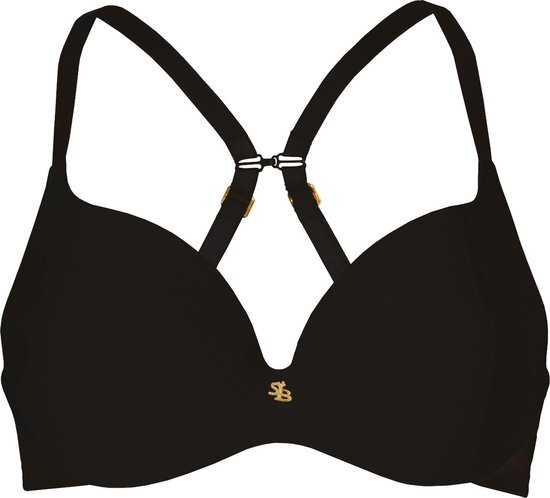 Sapph push-up bh Amelia zwart