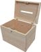 Playwood Boîte à enveloppes en bois de pin avec fente 29x22x20 cm
