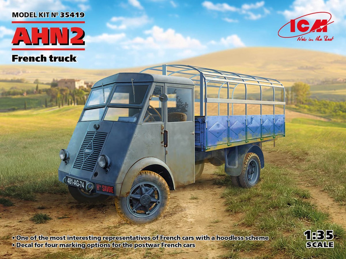 ICM 1:35 35419 AHN2 - French Truck Plastic kit