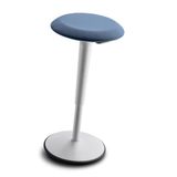 Sedus se:fit, ergonomische kruk, stahulp, blauw, kunststof, rubberen onderstel, 53-80 cm in hoogte verstelbaar
