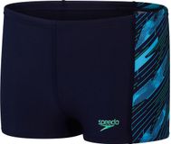 Speedo Boys HyperBoom Panel Aquashort True Navy / Harlequin Green / Picton Green