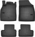 FROGUM 3D - Automatten Set Renault Megane III 2008-2015 - TPE Rubber - Hoge Rand 6cm - Geurloos