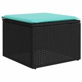 VidaXL Tuinmeubelset Blauw