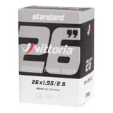 Vittoria Standaard Binnenbuis, Zwart, 26 x 1.95/2.50