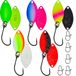 Set de pêche à la truite avec 5 leurres brillants pour la pêche
