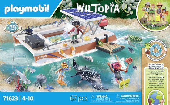 PLAYMOBIL Wiltopia Koraalrif onderzoek - 71623