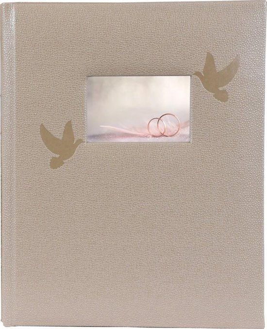 Henzo Perle Gastenboek - Champagne - Huwelijk - 80 Pagina's