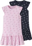 NAME IT - NKFVIDA 2P CAPSL DRESS Meisjes Jurk