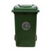 MC Living Kliko Sticker / Vuilnisbak Sticker - Nummer 42 - 17 x 17 - Antraciet