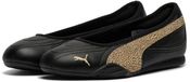 PUMA Catch Soleil Ballerina Topcat Dames Sneakers - PUMA Black-Toasted Almond-PUMA Gold
