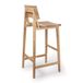 Ethnicraft Barstoel N4 Gevernist Eikenhout - Naturel (zithoogte 81cm)