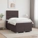 Maison Exclusive - Lit Boxspring avec matelas marron foncé 120 x 190 cm tissu