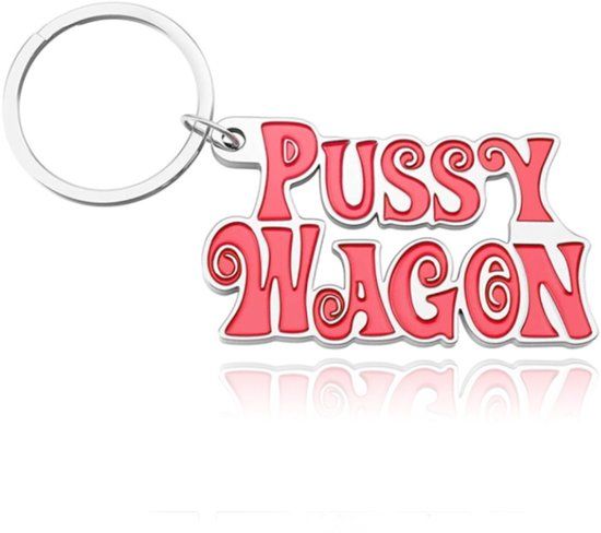 LGT JWLS Lookinggoodtoday Sleutelhanger Pussy Wagon Kill Bill Roze voor Heren