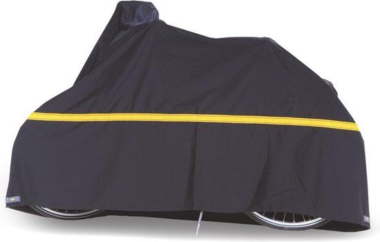 VK Fietsbeschermhoes De Luxe Zwart - Canvas - 200 x 150 x 150 cm - Waterbestendig