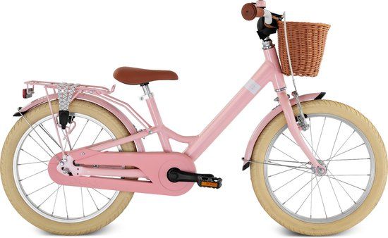 Puky Kinderfiets Youke 18 inch - Retro Roze - Aluminium - Unisex