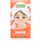 BEAUTY FORMULAS PASKI NA NOS GŁĘBOKO OCZYSZCZAJĄCE POMARAŃCZA 6SZT