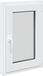 vidaXL RISOR Kelderraam Wit 50 x 75 cm
