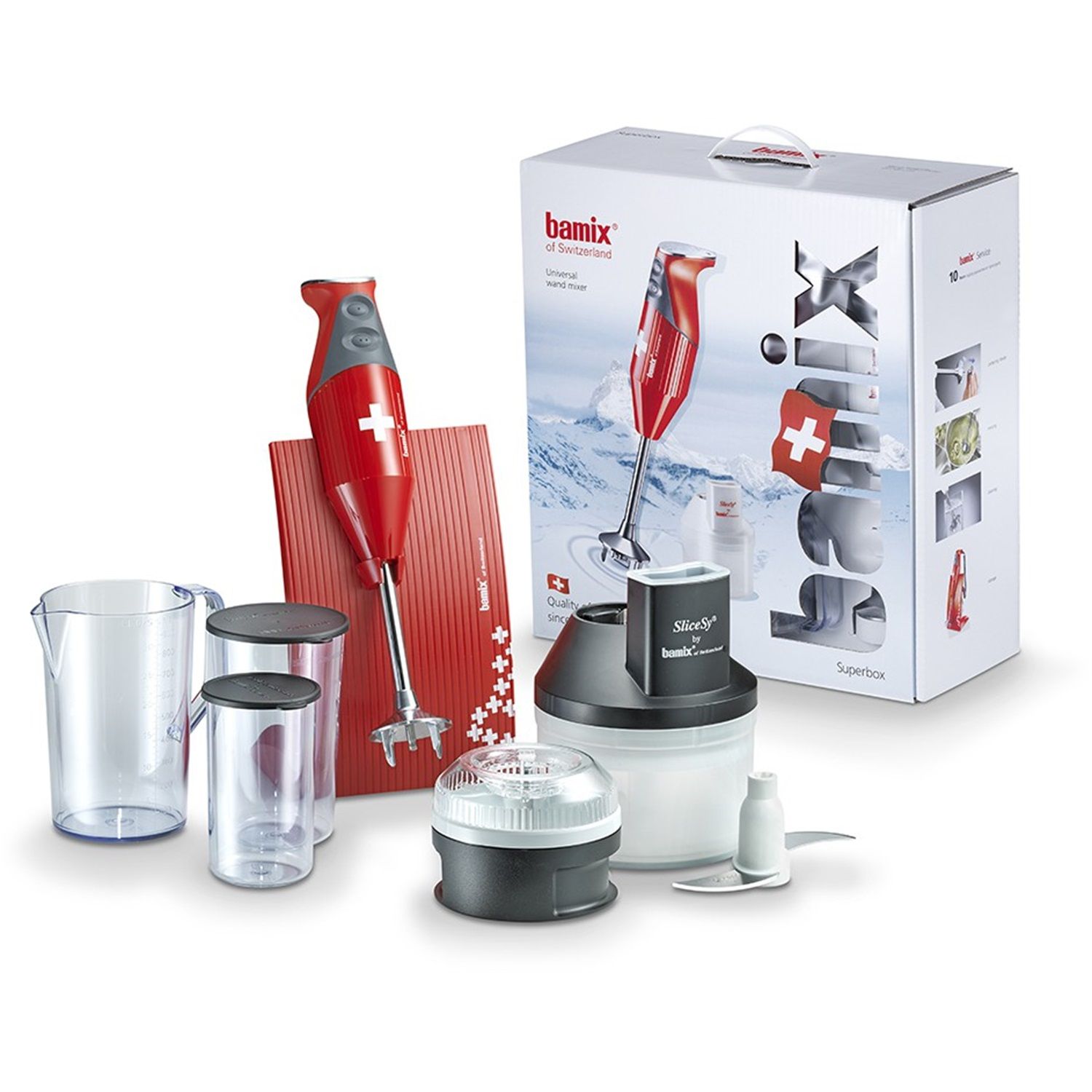 Bamix Superbox M200 Red - 7610497601968