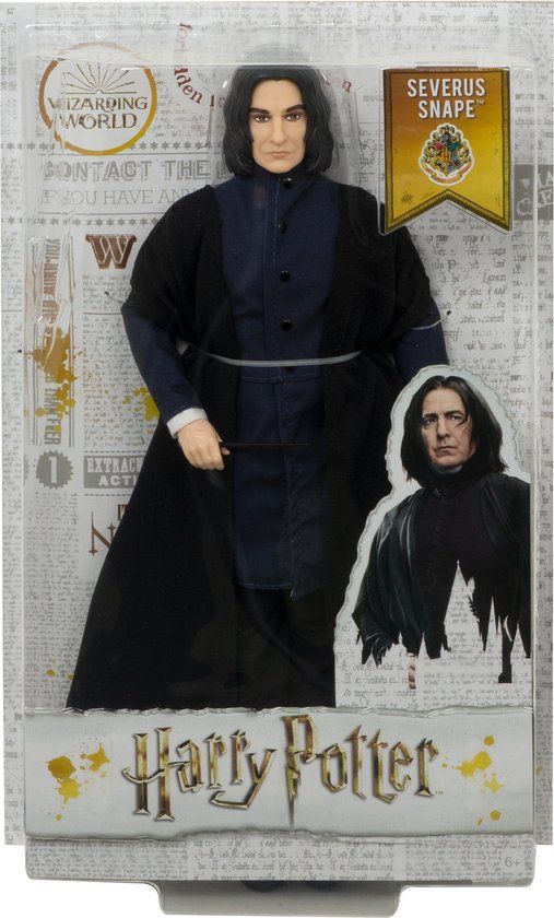 Harry Potter Severus Snape Doll - Action Figure - 6+ Years