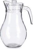 Vivalto Artesania Cerd Vivalto Karaf met deksel - glas - inhoud 1,8 liter - transparant - sapkan