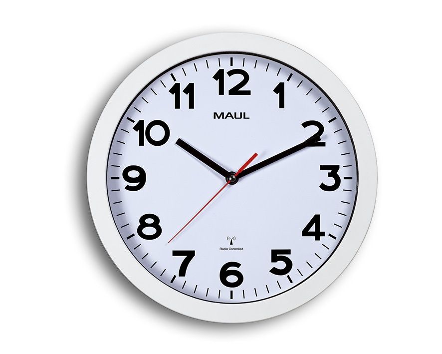 Maul 9053002 Wandklok - Wit - 300 mm