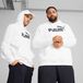 PUMA Sweatshirt 'ESS No. 1' noir / blanc