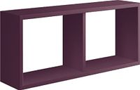 Homemania Morgana Wandrek voor woonkamer, slaapkamer, kantoor, MDF, violet, 70 x 30 x 15,5 cm