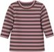 NAME IT NMNBANIO LS XSL TOP NOOS Unisex Lange mouwen shirts Maat 98 French Roast Gestreept Katoen/Modal/Elastaan