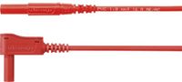 Schützinger MSWFK A341 / 1 / 100 / RT Meetsnoer Stekker 4 mm Stekker 4 mm Rood 1 stuk(s)