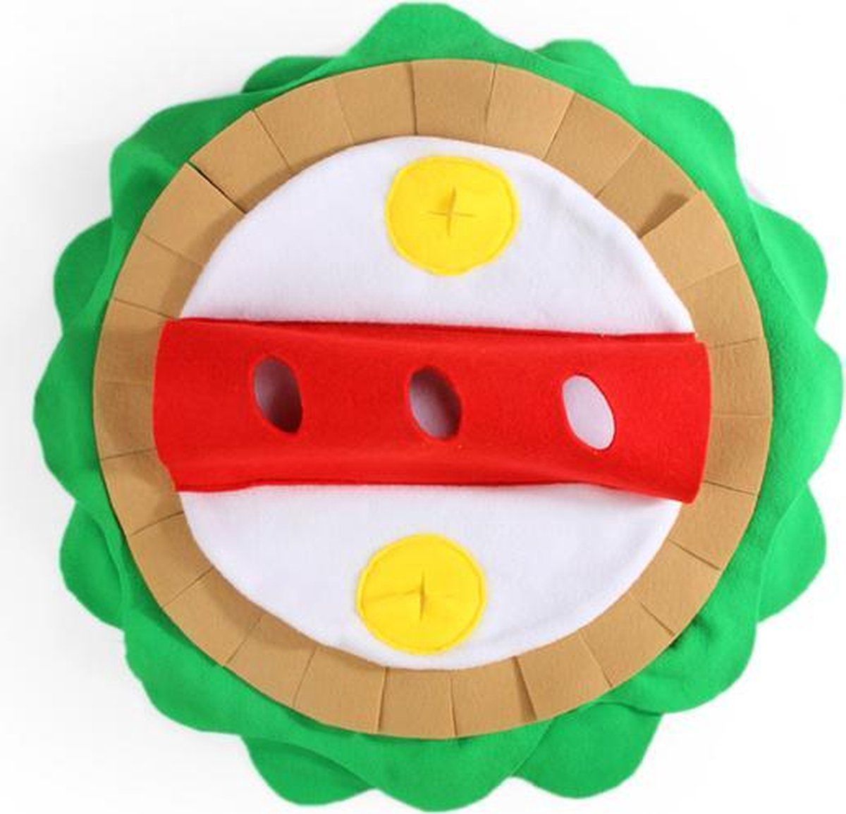 AFP Dig It - Sandwich Treat Mat - ø 50 cm - wit, geel, groen