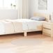 vidaXL Antislip Shaggy Tapijt Crème 90 x 90 cm PP