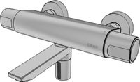 KE Kelit KET165 KETRON, wastafelmengkraan voor wandmontage, AP communicatiebox 200mm, 1 stuk.