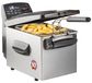 Friteuse à huile Turbo - 4 litres - 3200 W - Couvercle avec filtre