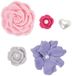 Crocs Unisex Boho Flowers 5 Pack breloques de chaussure, multicolore