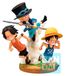 One Piece Ichibansho Diorama : Luffy, Sabo & Ace, 18 cm