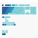 GLORIOUS GPBT Gradient Keycaps Ocean Nordic Lay-out Sets
