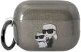 Karl Lagerfeld Étui Karl Lagerfeld Glitter, model Karl&Choupette, pour AirPods Pro 2 - Noir