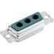 Conec A: 31,19mm PIN: 2(2+0) Connecteur: Spécial D-Sub 302W2CPXX99A10X D-sub hybride 180° Soudure 1 pièce(s)
