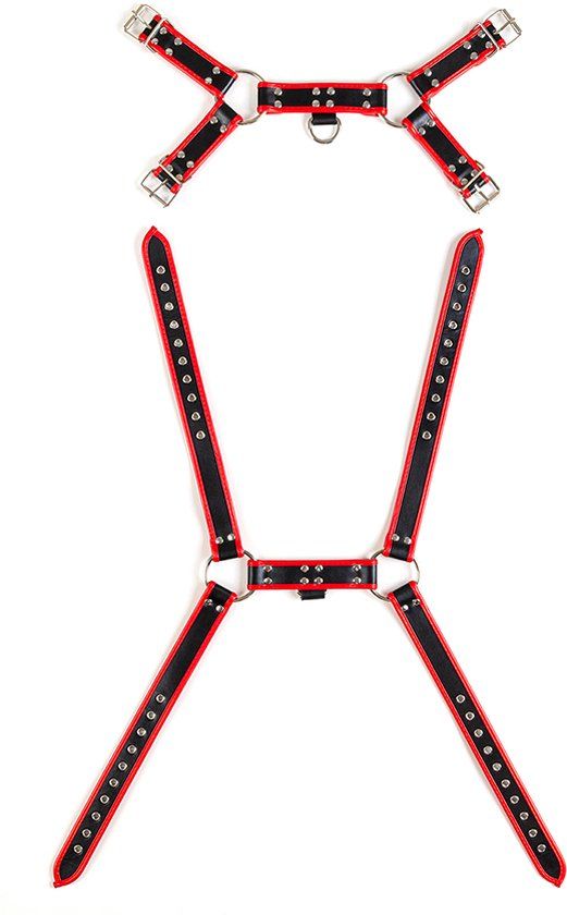 Virgite - Borst bondageharnas voor heren mod. 1