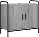 vidaXL Badkamerkast Grijs Sonoma 65,5 x 34 x 61 cm Bewerkt Hout