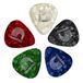 D'Addario 1CAP2-100 Assorted Light Pearl Celluloid Guitar Picks - 100 Pack