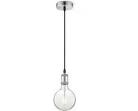 Home Sweet Home Hanglamp Geborsteld Staal Vintage - Inclusief LED Lamp G180 - Dimbaar