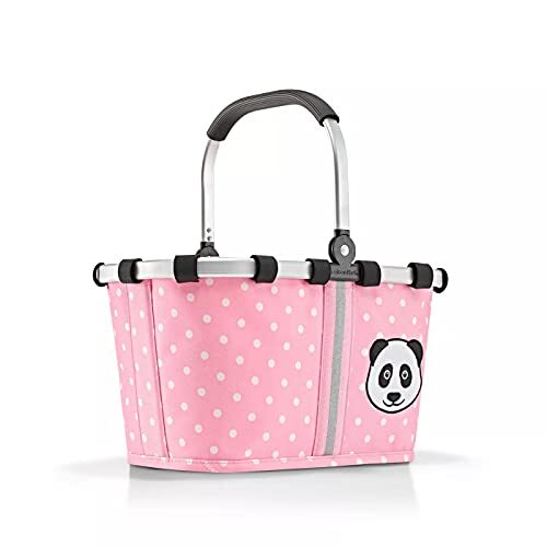 reisenthel ® carry tas XS kinderen panda, stippen roze