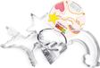 ScrapCooking Koekjesuitsteker Set/4 Unicorn Regenboog Hartje Sterretje