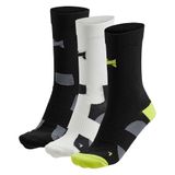 Xtreme Sockswear Xtreme Fietssokken Crew 3-pack Multi Black-45/47