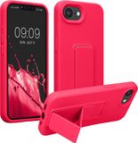 kwmobile back cover voor smartphone - geschikt voor Apple iPhone 17e / iPhone 16e - 1x beschermhoesje van kunststof - In neon roze