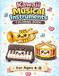 Kawaii Musical Instruments Colouring Book: For Ages 4-8