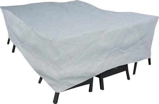 Eurotrail Hoes voor Zitgroep rechthoek polyester 250x210x80cm - Grijs