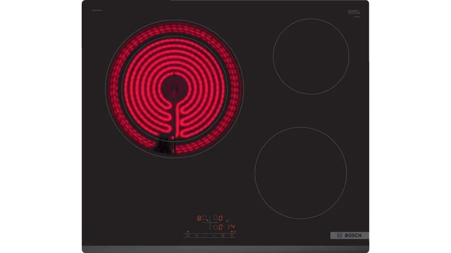 Bosch Serie 4 PKK631BB8E - Ceramic Hob - Black - 3 Zones